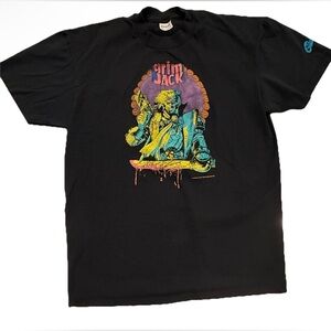 Vintage Graphitti Grim Jack T Shirt 1989 Art First Comics Size XL